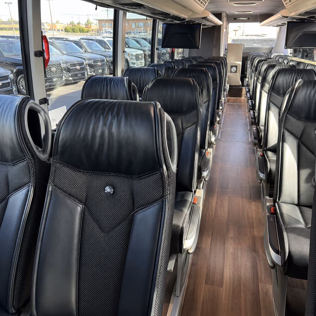 charter buses for large pittsburgh prom groups and school shuttles