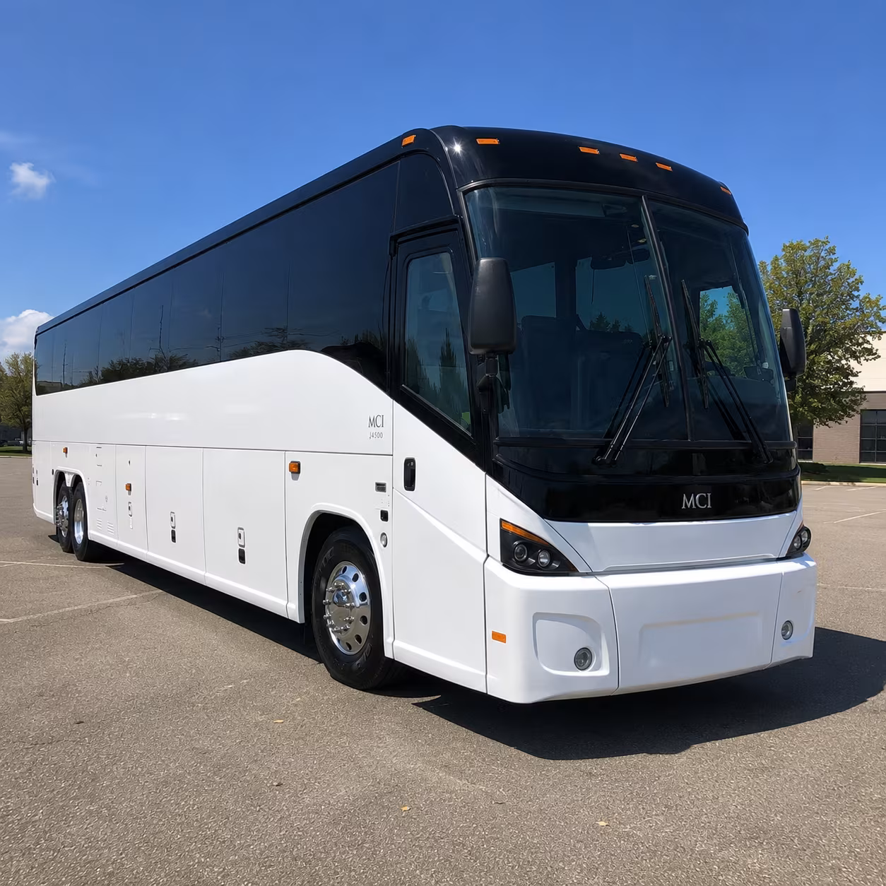 pittsburgh 45 passenger charter bus