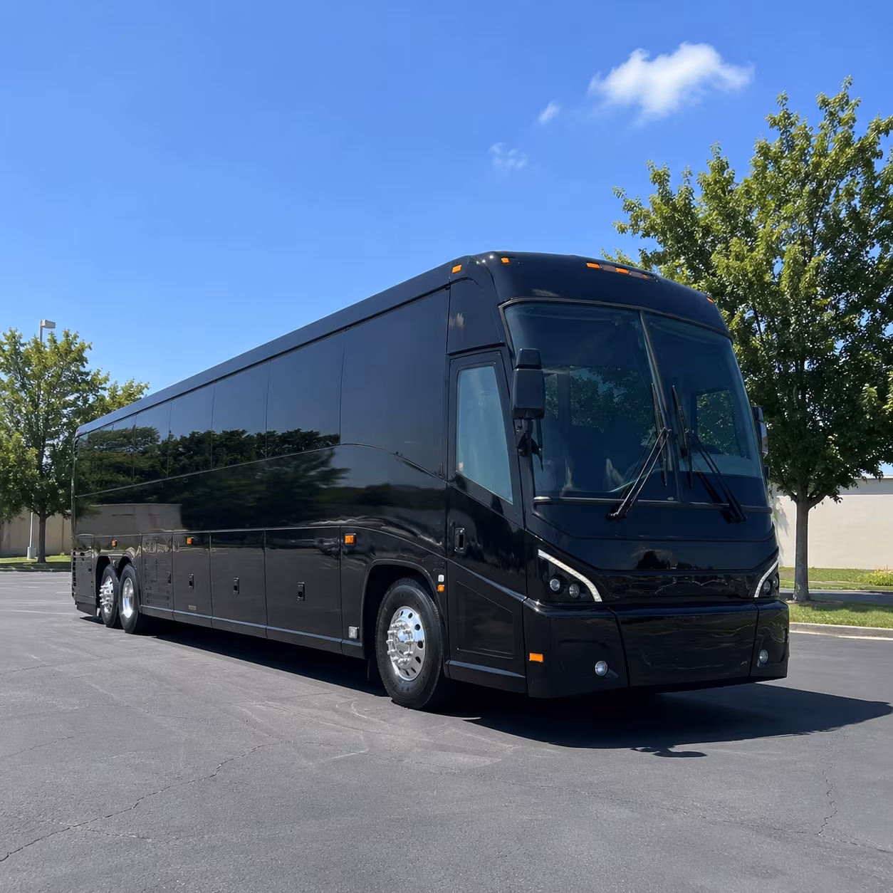 pittsburgh 56 passenger charter bus