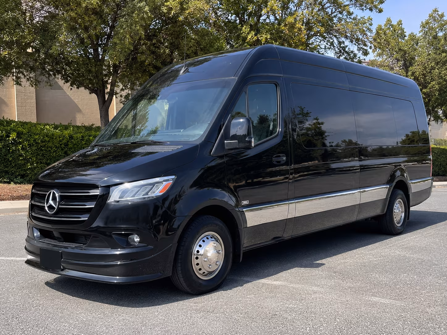 pittsburgh sprinter van with driver
